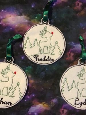 Reindeer Globe