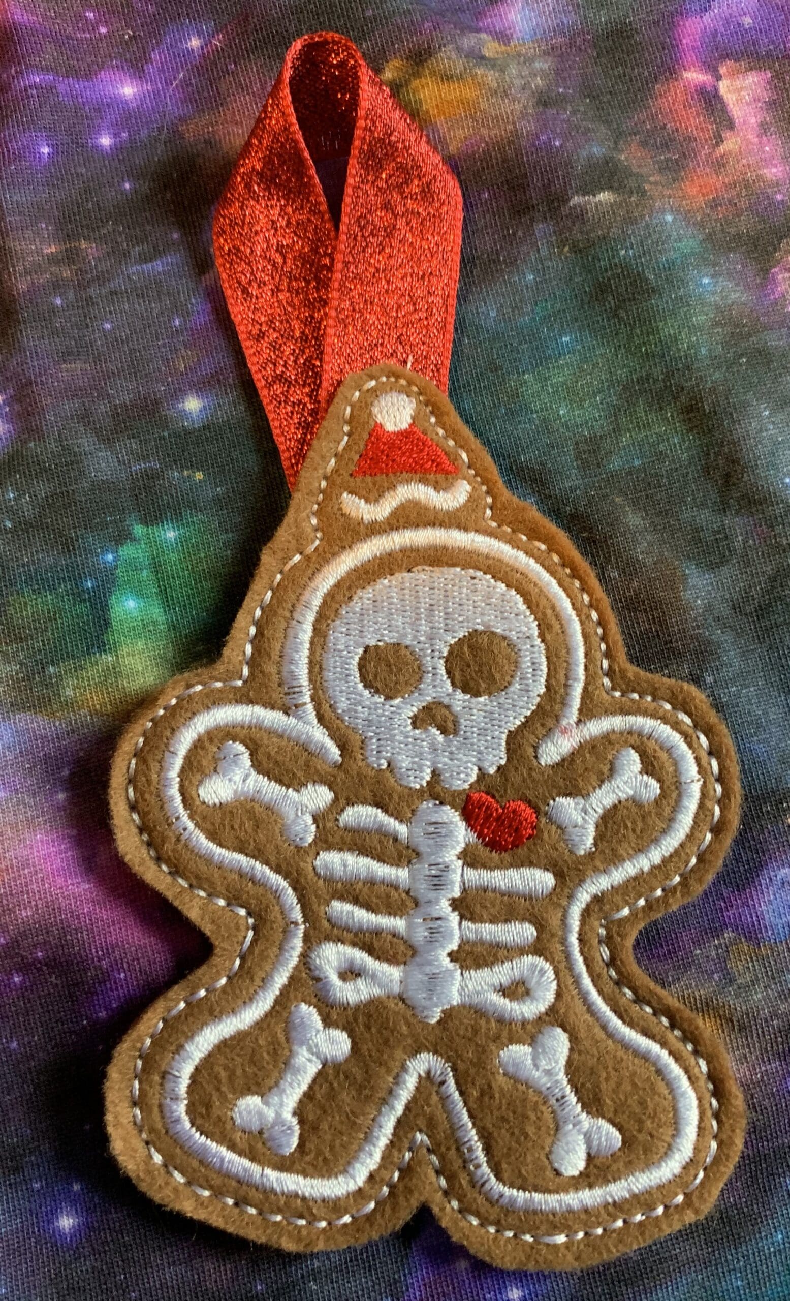Skeleton gingerbread man ornament - Image 4