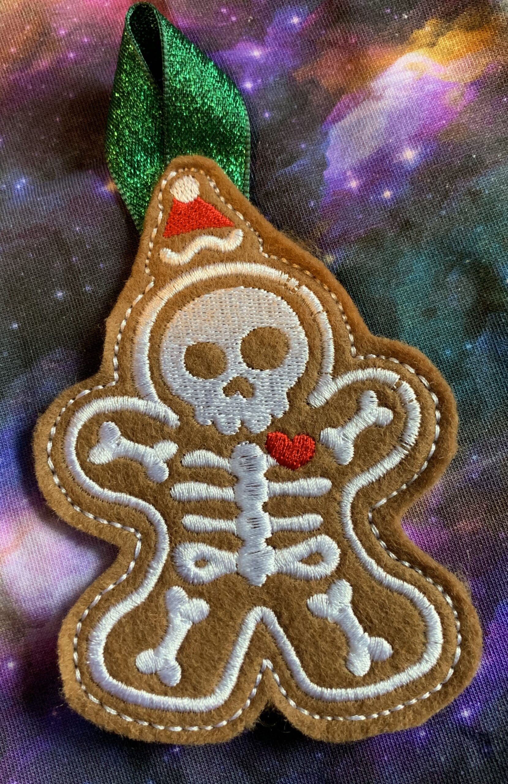 Skeleton gingerbread man ornament - Image 3