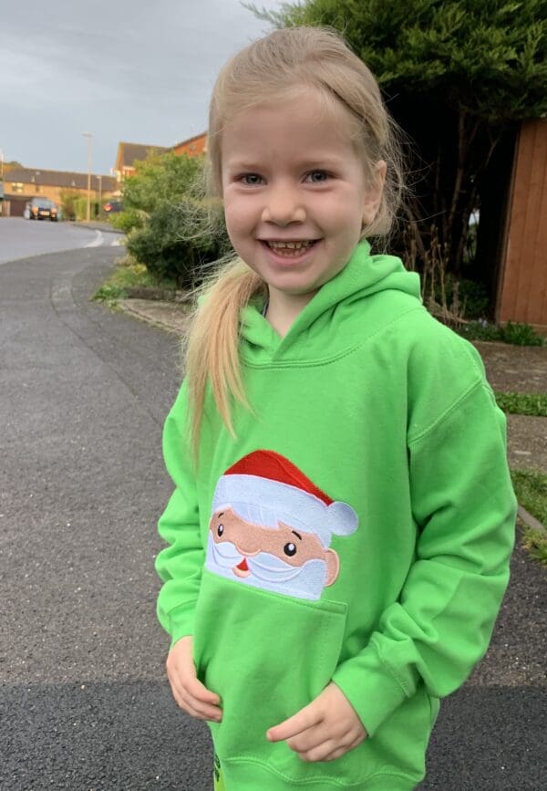 Christmas peeking hoodies