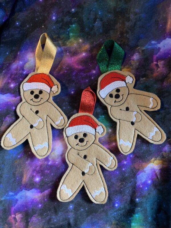 Flossing gingerbread man ornament - Image 2
