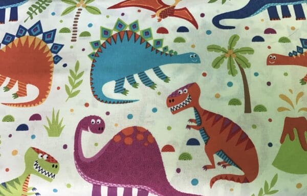 Dinoland Cotton Fabric