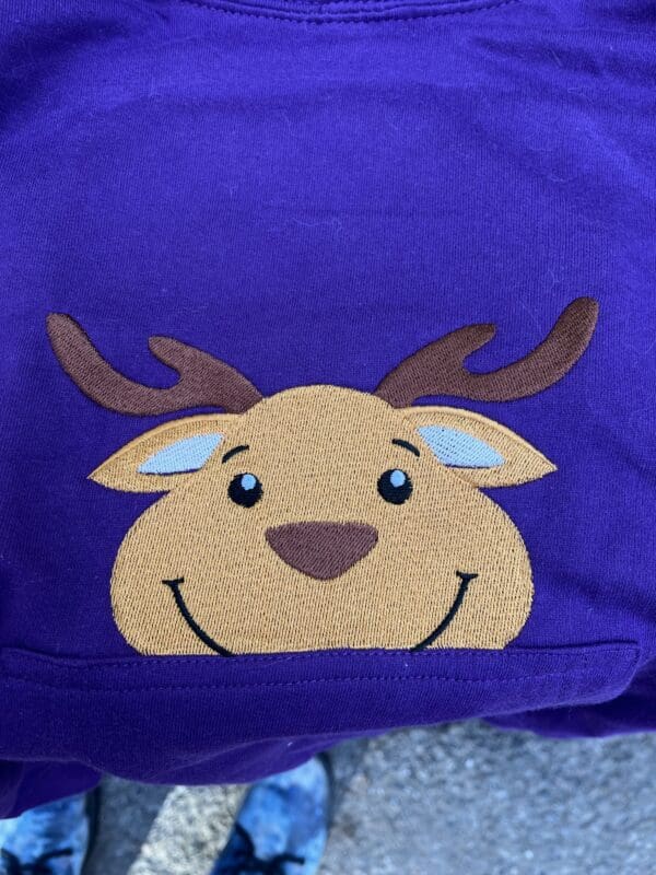 Christmas peeking hoodies - Image 6