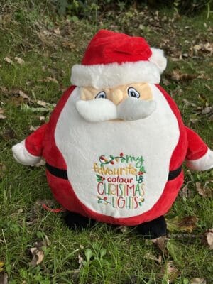 Chonky Santa - Christmas Lights