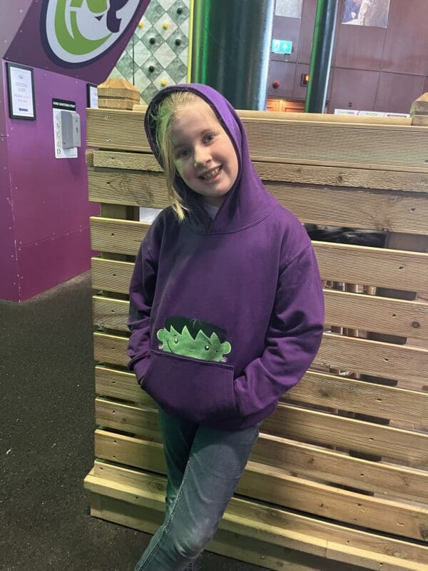 Halloween Peeking Hoodies