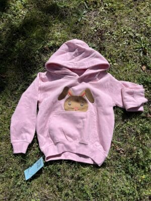 Bunny Peeking Hoody 3-4 years
