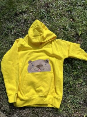 Otter Peeking Hoody 7-8 years