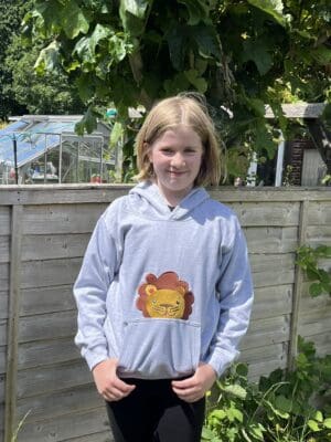Animal peeking hoodies