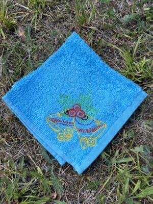 Bells washcloth
