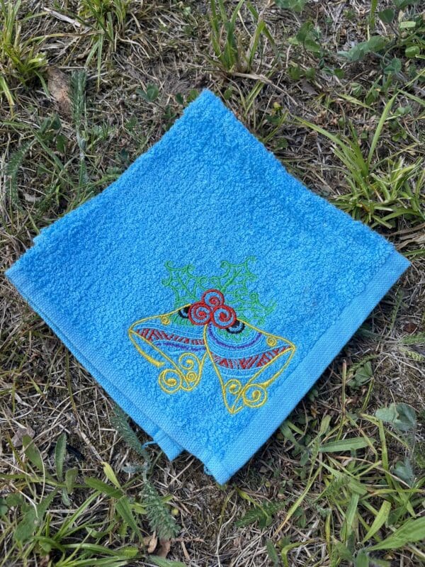 Bells washcloth