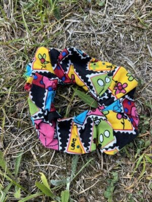 Animal Stamps Scrunchy