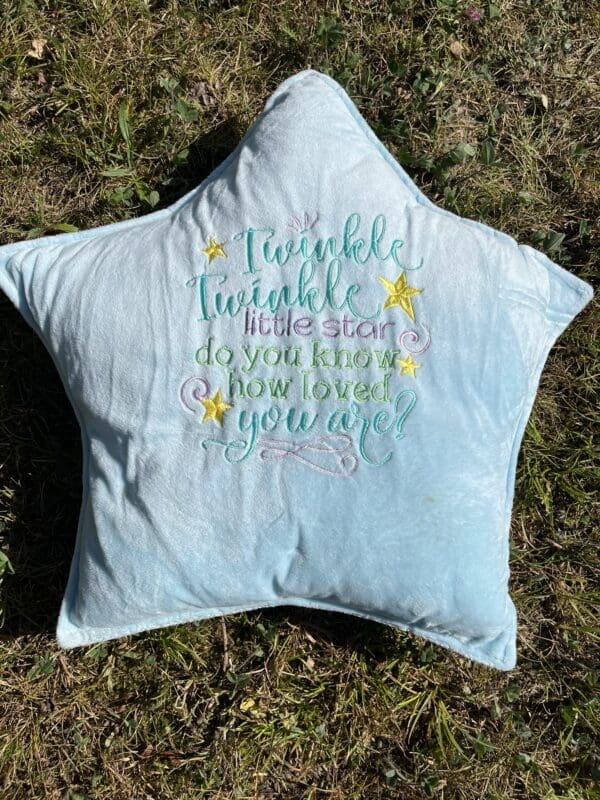 Twinkle twinkle cushion