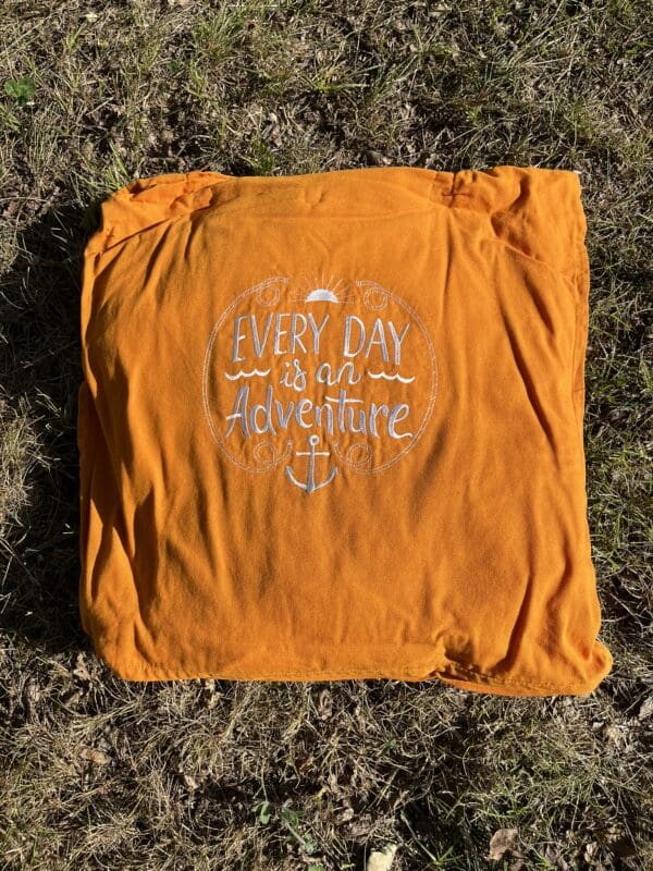 Every day is an adventure cushion