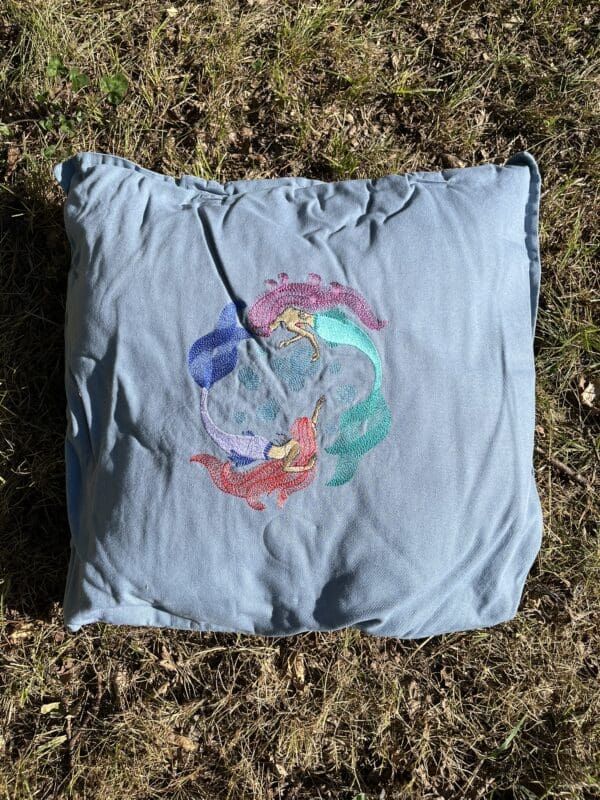 Mermaids cushion