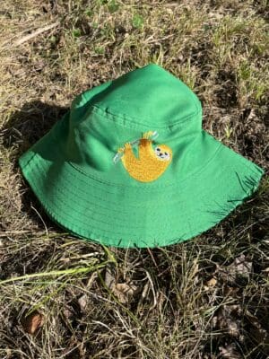 Sloth - Green ~ Teen Bucket Hat