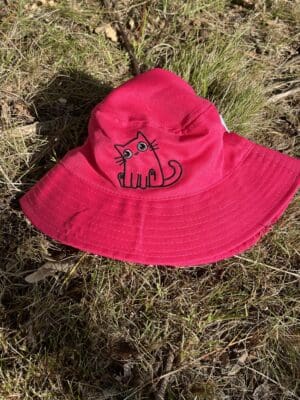 Cat - Pink ~ Child (Small) Bucket Hat