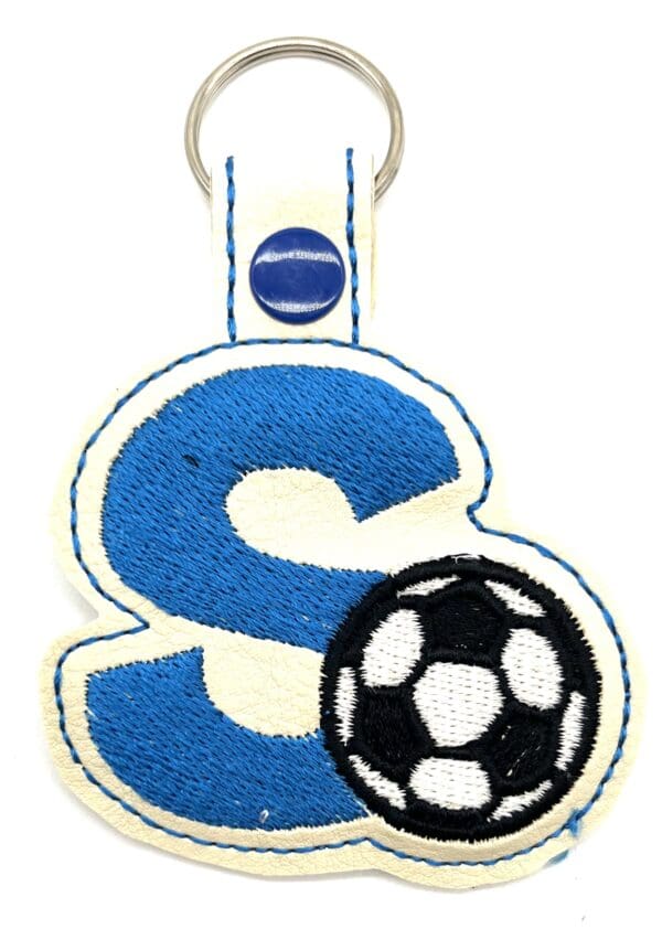 Initial football keyfob - Image 16