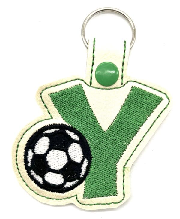 Initial football keyfob - Image 20