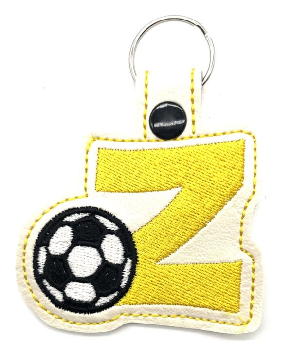 Initial football keyfob - Image 21