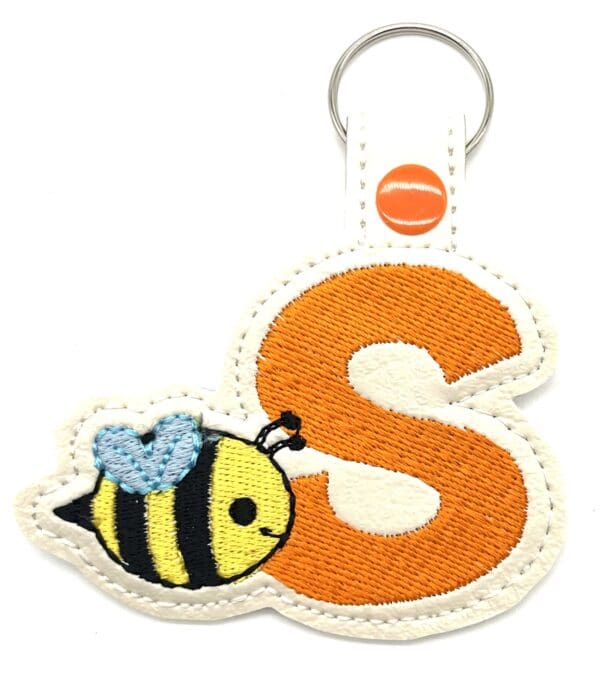 Initial Bee Keyfob - Image 15