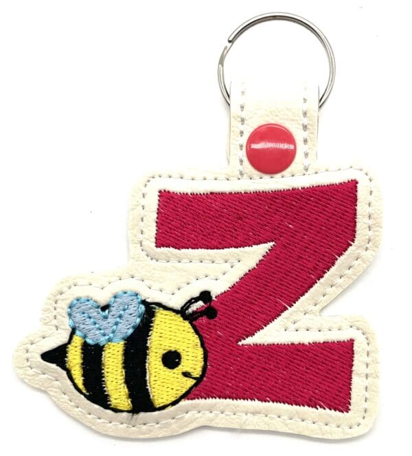 Initial Bee Keyfob - Image 22