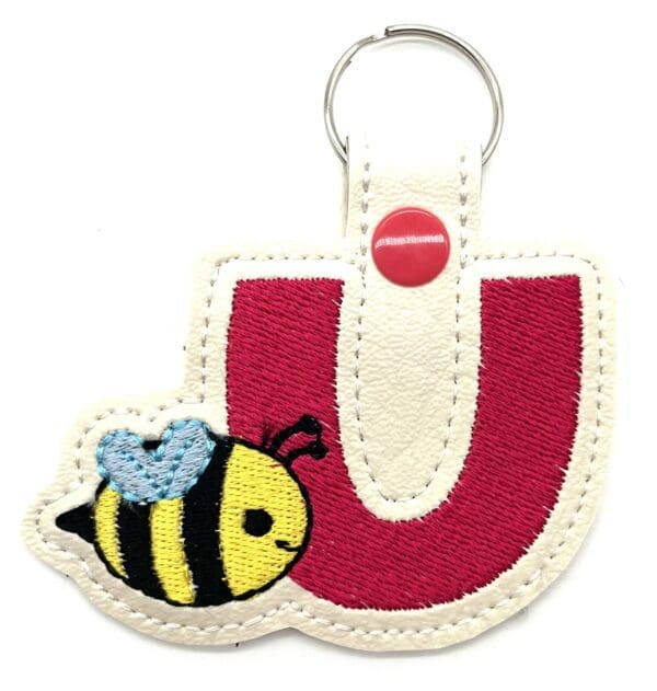 Initial Bee Keyfob - Image 18