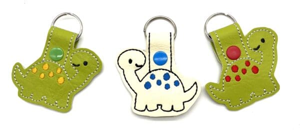 Brontosaurus keyfob