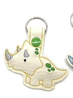 Triceratops keyfob