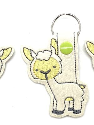 Alpaca keyfob