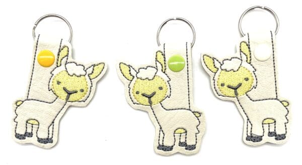 Alpaca keyfob