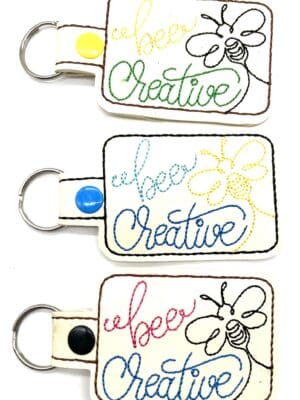 Bee creative keyfob