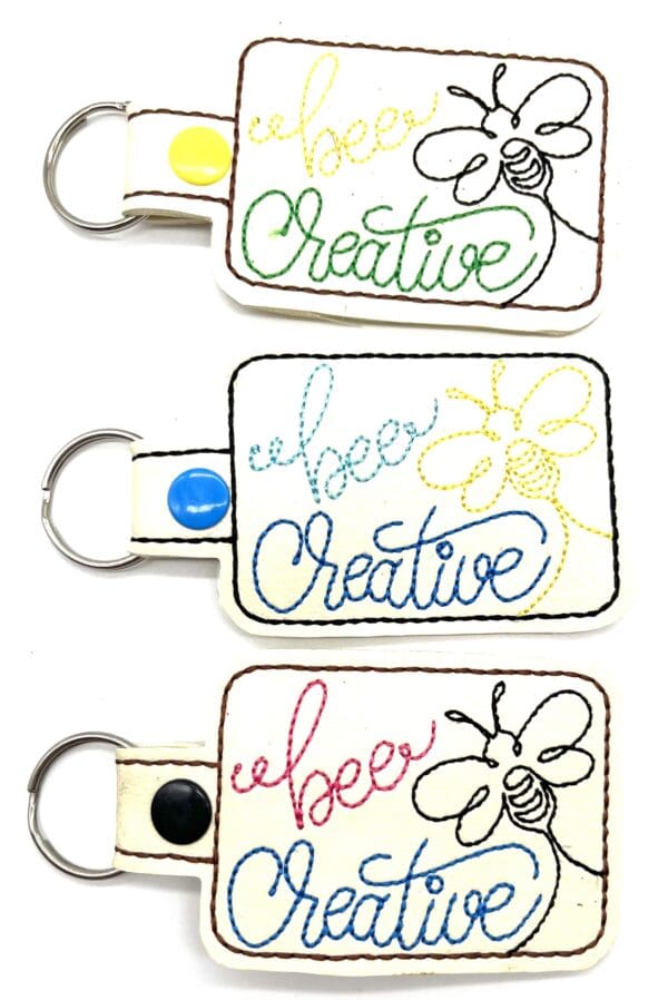 Bee creative keyfob