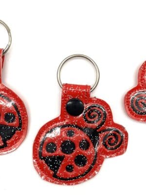 Ladybug keyfob