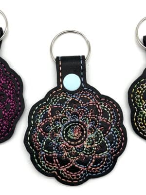 Mandala Keyfob