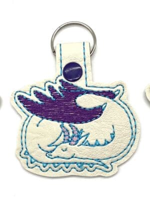 Sleepy Dragon Keyfob