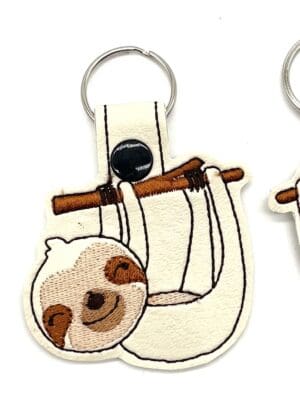 Sloth keyfob