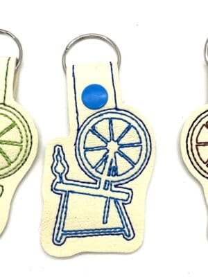 Spinning wheel keyfob