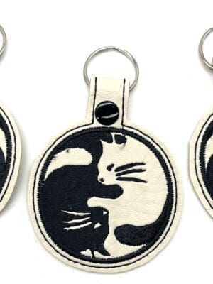 Zen Kitty Keyfob