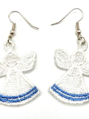 Angel earrings
