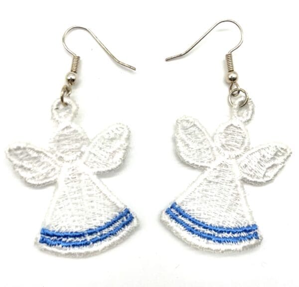 Angel earrings