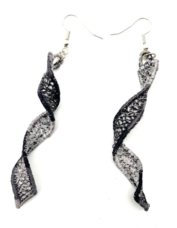 Swirly earrings