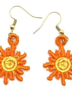 Sun earrings