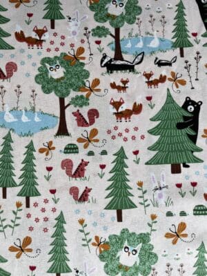 Forest Cotton Fabric