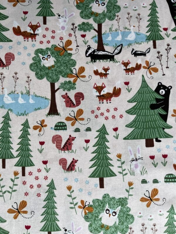 Forest Cotton Fabric