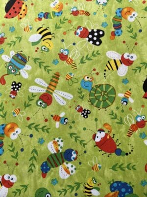 Bugs Cotton Fabric