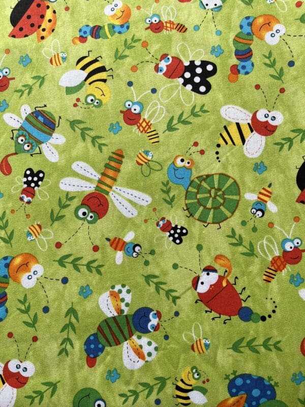 Bugs Cotton Fabric