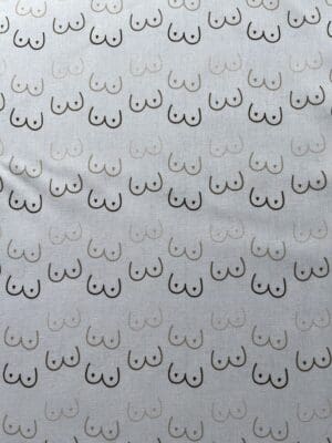 Boobies Cotton Fabric