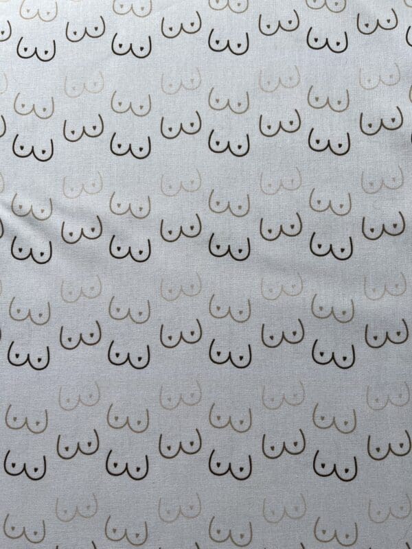 Boobies Cotton Fabric