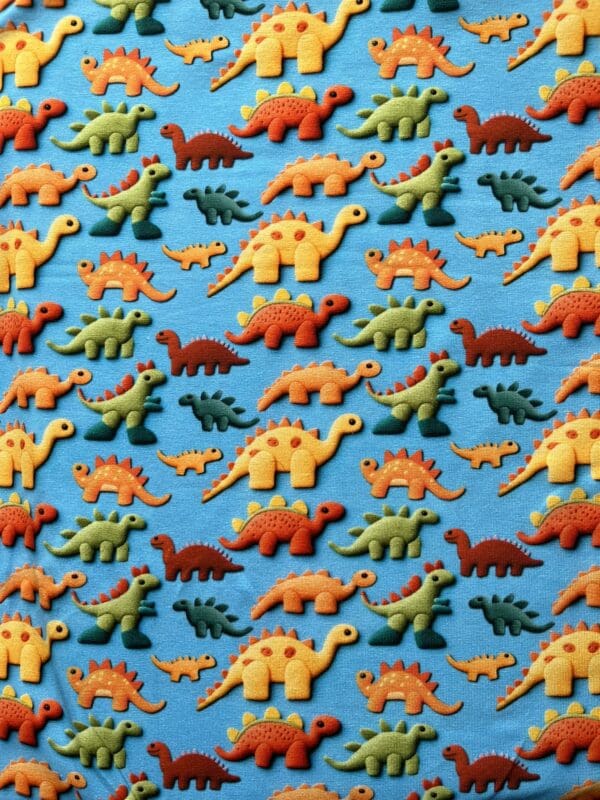 Dinosaurs Cotton/Lycra Fabric