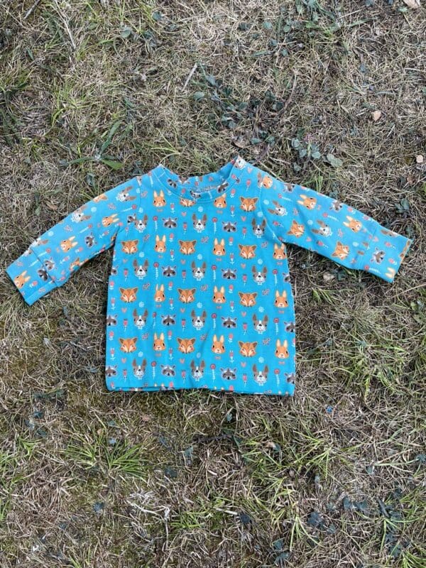 Stardust shirt: Animal Faces 6-9m